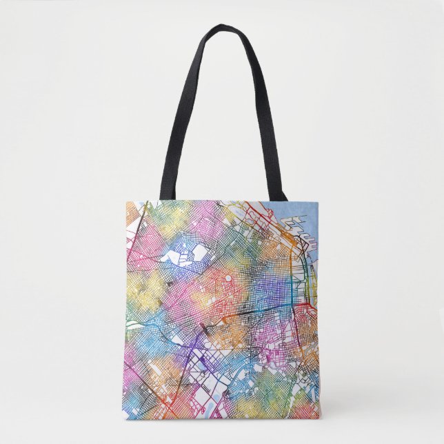 Buenos Aires Argentiniens Stadtkarte (Vorderseite)