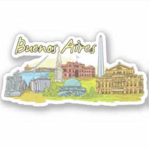Buenos Aires Aufkleber