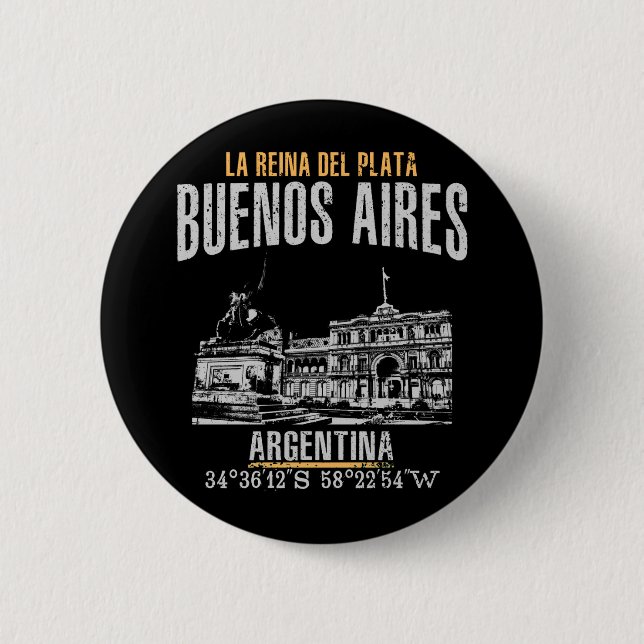Buenos Aires Button (Vorderseite)