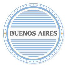 Buenos Aires City Pride Emblem Argentine Identity