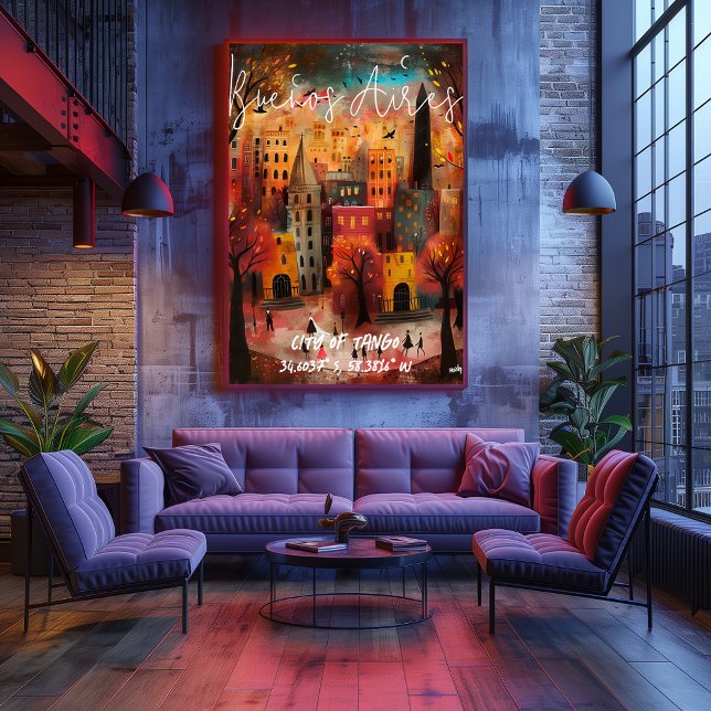 Buenos Aires: Ciudad de Tango Poster (Von Creator hochgeladen)