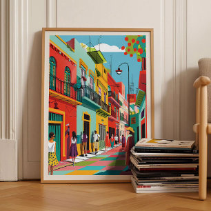 Buenos Aires Druck Argentinien Druck La Boca Druck Poster