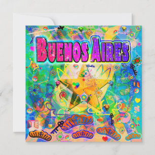 Buenos Aires Epoch Hour Holiday Card Feiertagskarte