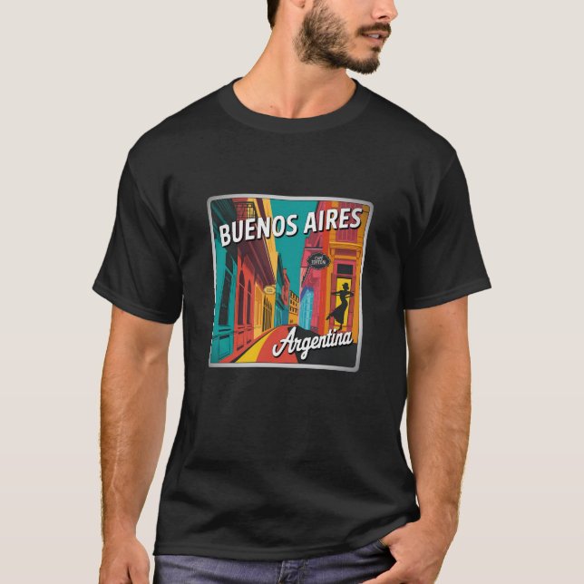 Buenos Aires Lovers - Geschenk T-Shirt (Vorderseite)