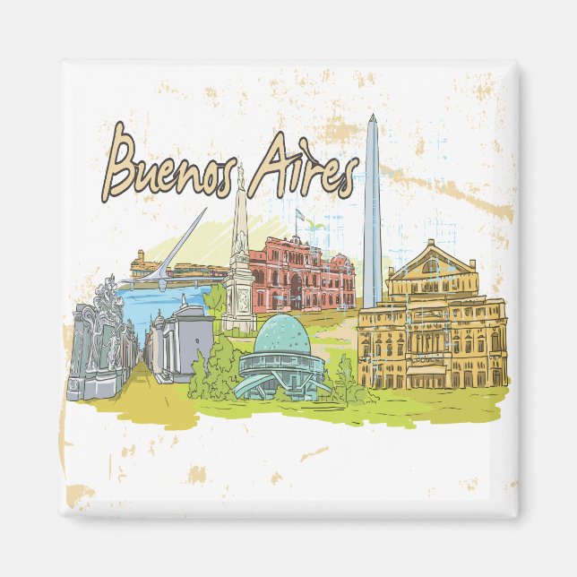 Buenos Aires Magnet (Vorne)