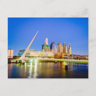 Buenos Aires Nocturna Postkarte