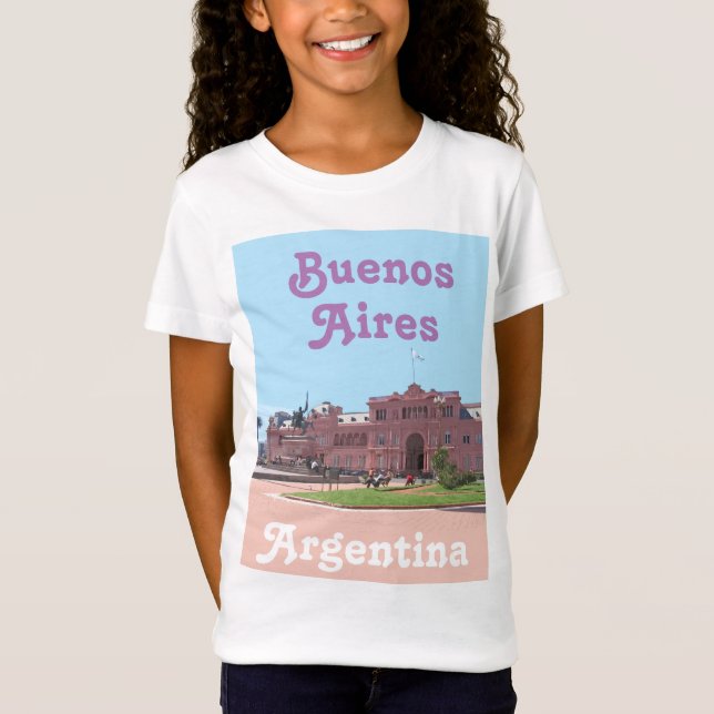 Buenos Aires Souvenir, Argentinien T-Shirt (Vorderseite)