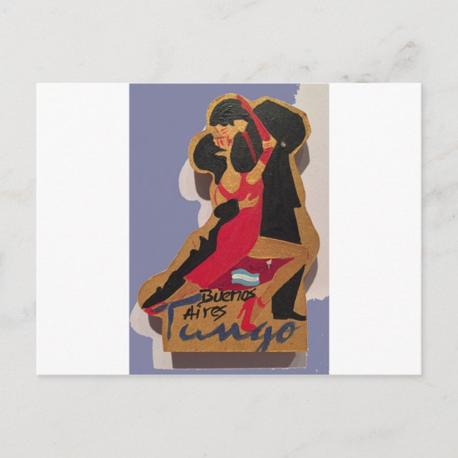 Buenos Aires Tango Postkarte (Vorderseite)