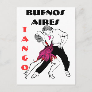 Buenos Aires Tango Postkarte
