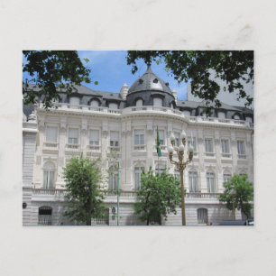 Buenos Aires weiße Architektur Postkarte