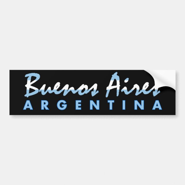 Buenos- AiresAutoaufkleber Autoaufkleber (Vorne)