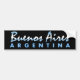 Buenos- AiresAutoaufkleber Autoaufkleber (Vorne)