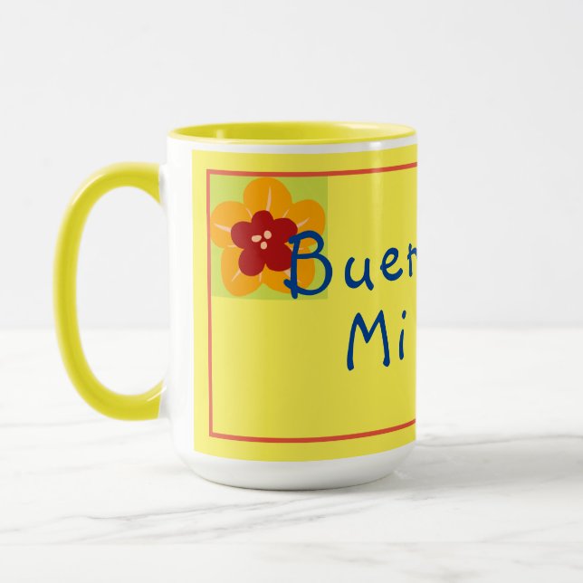 Buenos Dias Mi Amor Taza de Café Mug Tasse (Links)