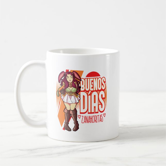 Buenos Días Zanahoritas  Kaffeetasse (Links)
