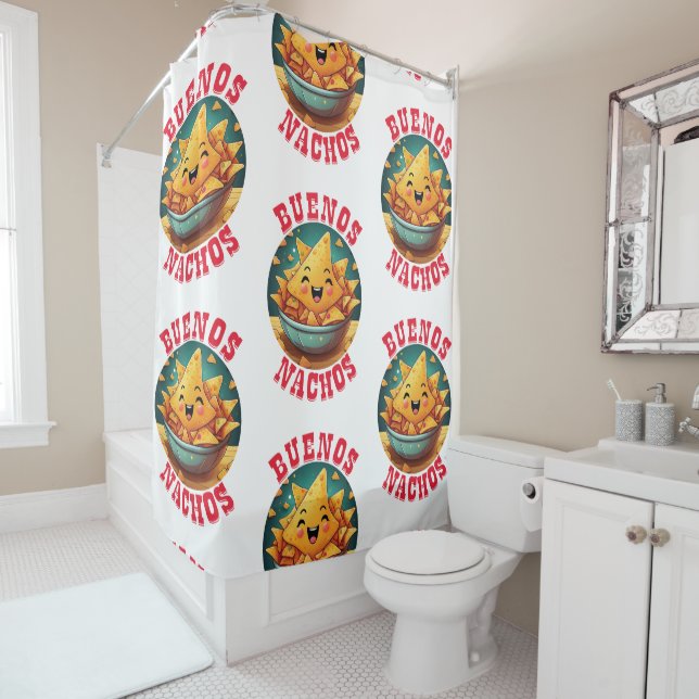 Buenos Nachos Duschvorhang (Beispiel)