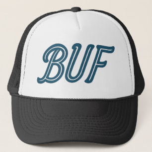 BUF Buffalo Airport Code - Buffalo NY Aviation Truckerkappe