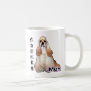 Buff Cocker Mama Spaniel; Cocker Spanische Mama Tasse