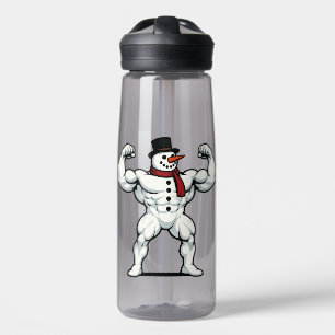 Buff/Fit Schneemann Weihnachten/Winter Tri-Blend-S Trinkflasche