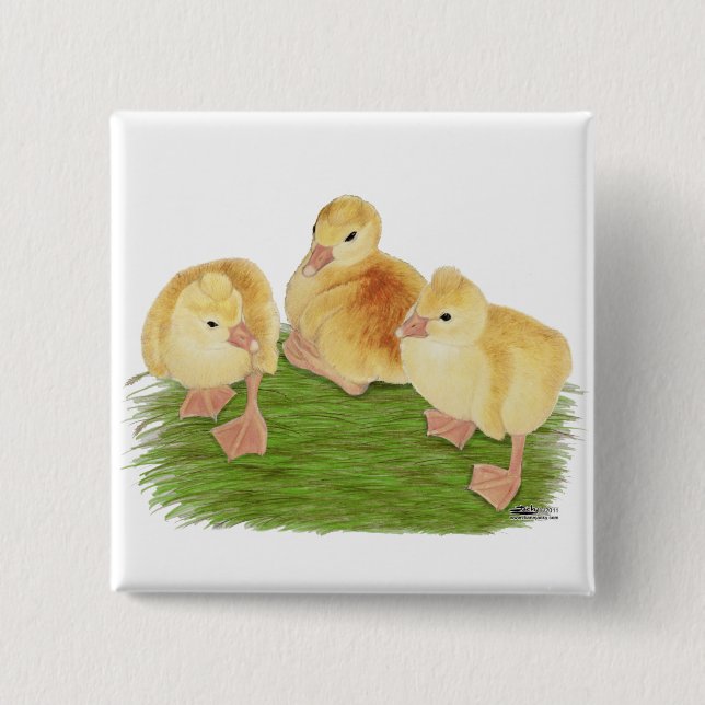 Buff Goslings Tufted Button (Vorderseite)