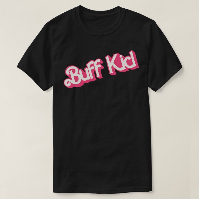 Buff Kid Puppe T-Shirt (Design vorne)