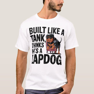 Buff Rottweiler - Art des harten Hundes T-Shirt