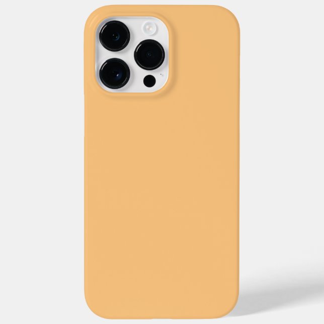 Buff (Vollfarbe) Case-Mate iPhone Hülle (Rückseite)
