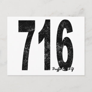 Buffalo 716 postkarte