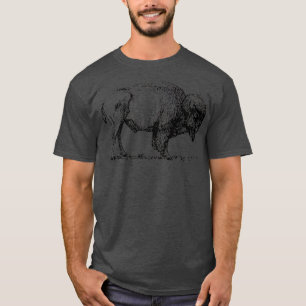 Buffalo American Bison Classic Print T-Shirt