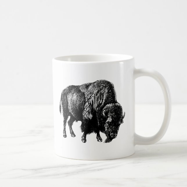 Buffalo American Bison Kaffeetasse (Rechts)