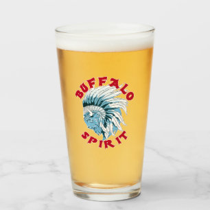Buffalo Animal Spirit Glas