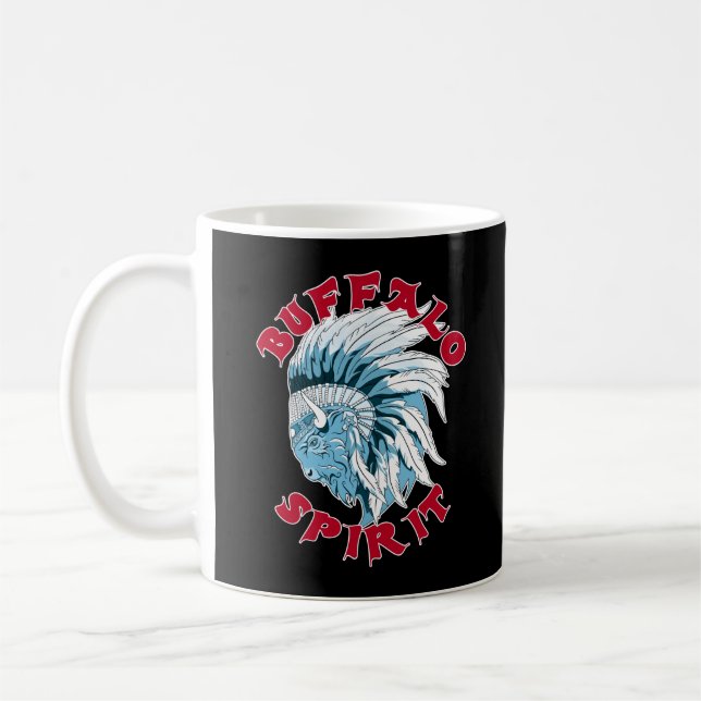 Buffalo Animal Spirit Kaffeetasse (Links)