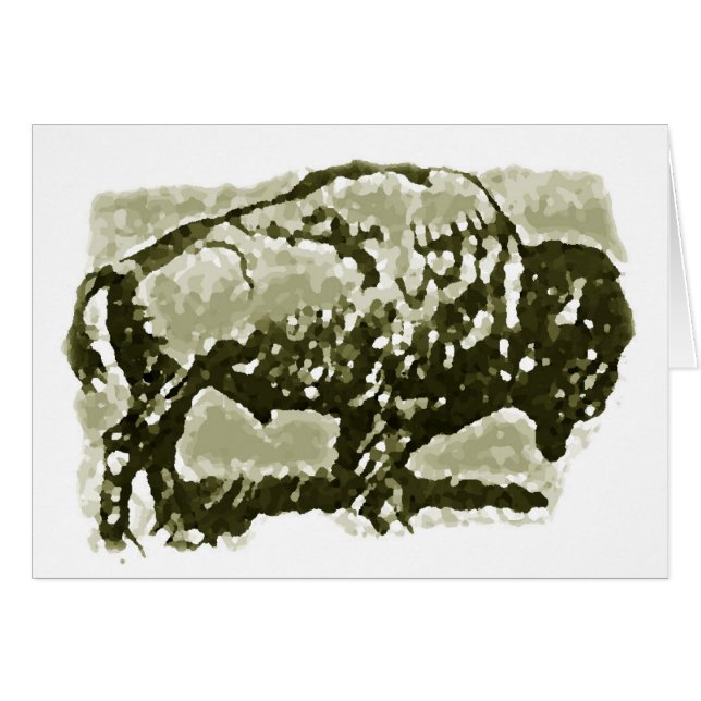 Buffalo Art (Vorderseite (Horizontal))