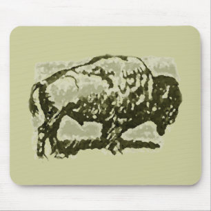 Buffalo Art Mousepad