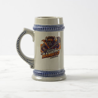 Buffalo Bandits Lacrosse Bierglas