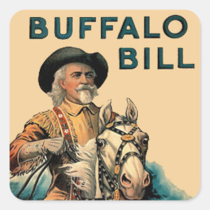 Buffalo Bill Aufkleber
