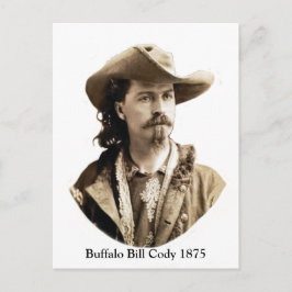 Buffalo Bill Cody 1875 Postkarte