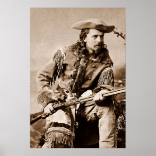 Buffalo Bill Cody - Circa 1880 Poster