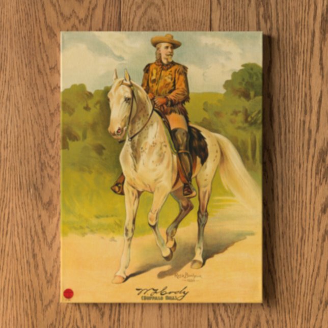 Buffalo Bill Cody on Horse Poster (Von Creator hochgeladen)