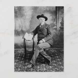 Buffalo Bill Cody Wild West Show Postkarte