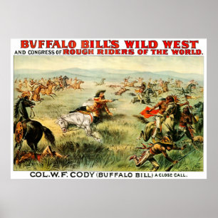 Buffalo Bill - Druck Poster