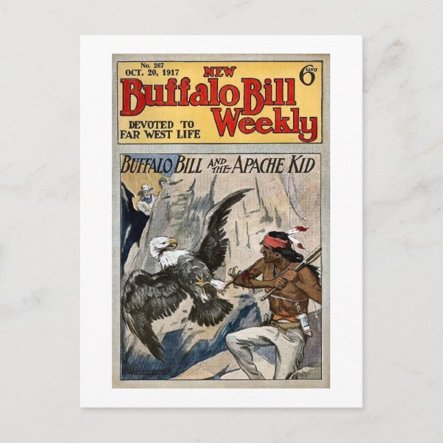 Buffalo Bill Weekly 2 Postkarte (Vorderseite)