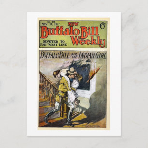 Buffalo Bill Weekly 5 - antiquarisch Postkarte