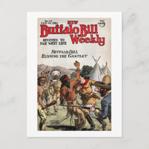 Buffalo Bill Weekly 9 Postkarte