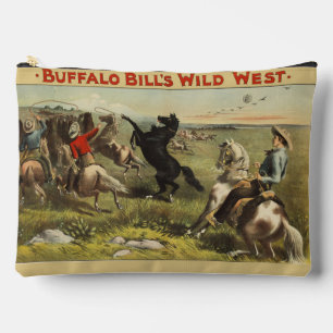Buffalo Bill Wild West Cowboy Pferd Poster Zubehörtasche