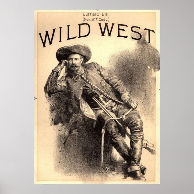 Buffalo Bill Wild West Poster (Vorne)