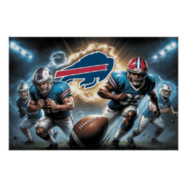 Buffalo Bills 3 Poster