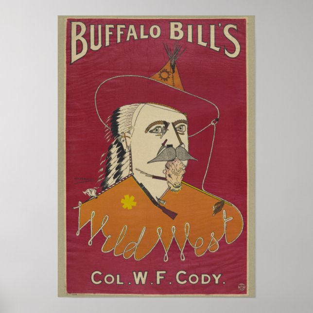 Buffalo Bill's Colonel W. F. Cody Poster (Vorne)