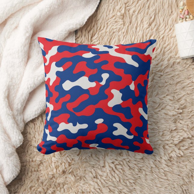 Buffalo Bills Color Camouflage Football Fan Kissen (Decke)