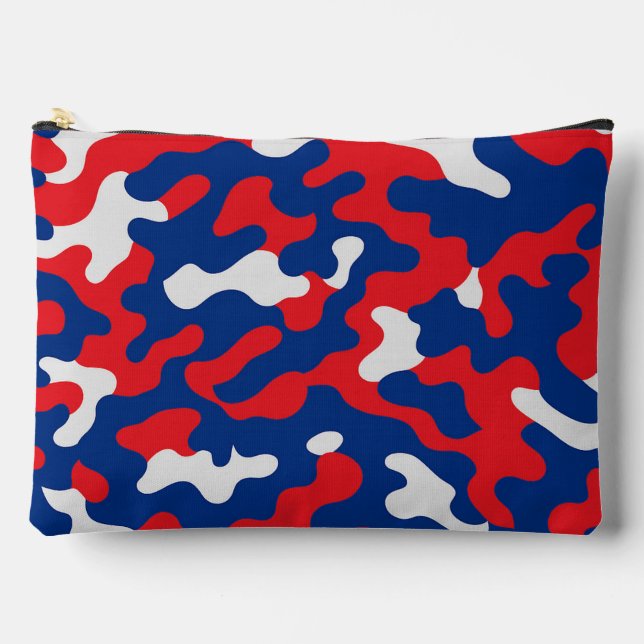 Buffalo Bills Color Camouflage Football Fan Zubehörtasche (Vorderseite)