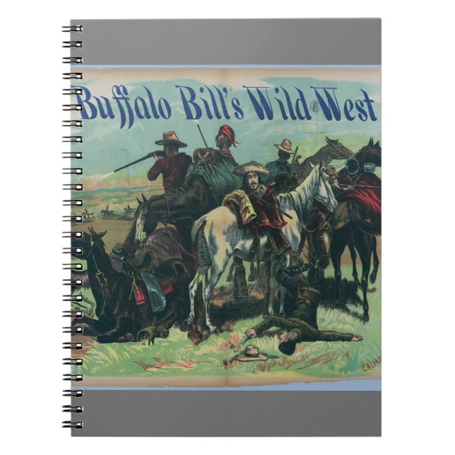 Buffalo Bills Wild West 1889 Notizblock (Vorderseite)
